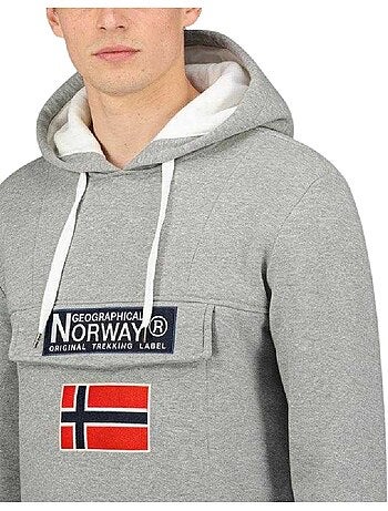 Sweat à capuche gadrien db - geographical norway