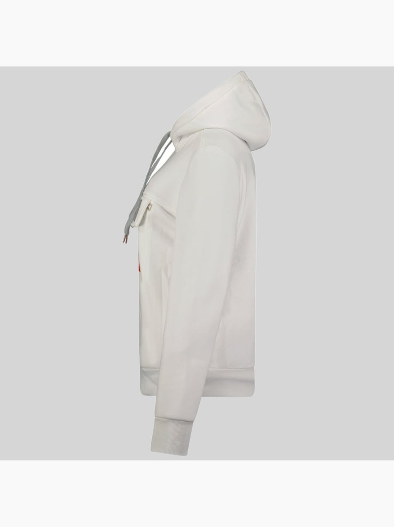Sweat à capuche gadrien – geographical norway Blanc - Kiabi