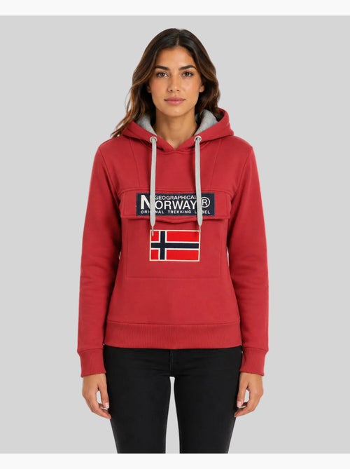 Sweat à capuche gadrien – geographical norway - Kiabi