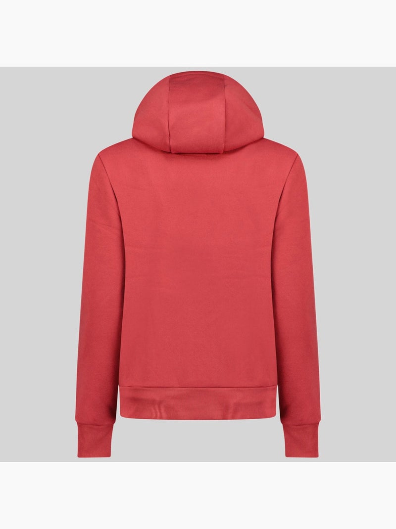 Sweat à capuche gadrien – geographical norway Rouge grenat - Kiabi
