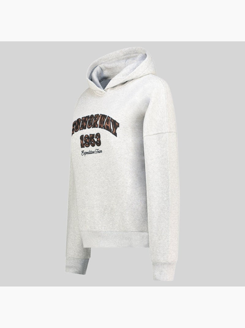 Sweat à capuche gaphir – geographical norway Gris clair - Kiabi
