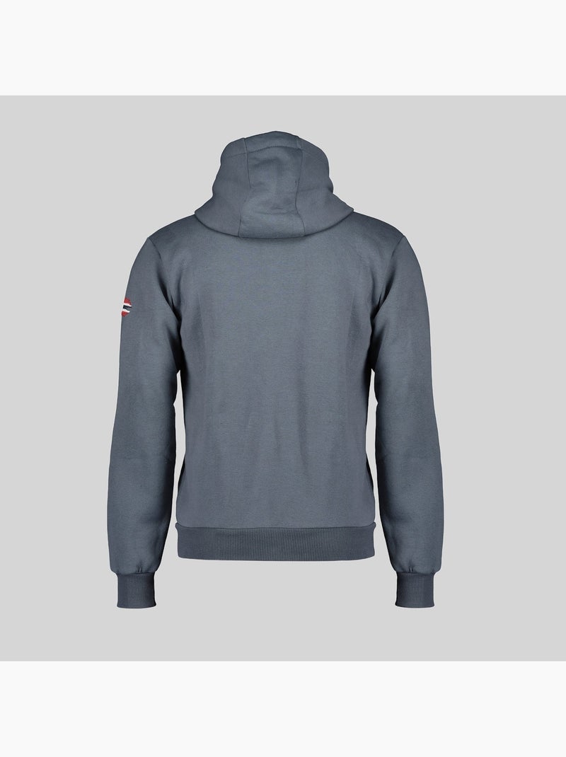 Sweat à capuche gapigal – geographical norway Gris foncé - Kiabi