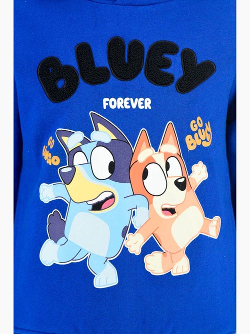 Sweat à capuche   garçon bluey - licence officielle - Kiabi