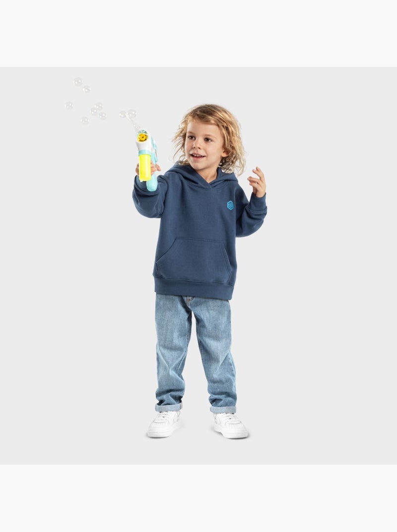 Sweat à capuche garçon lifestyle enfants band Bleu - Kiabi
