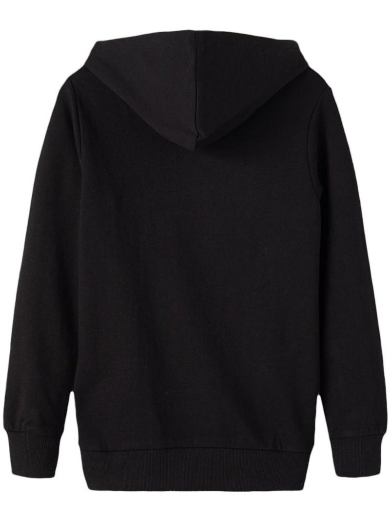 Sweat à Capuche Garçon Name It Noir - Kiabi