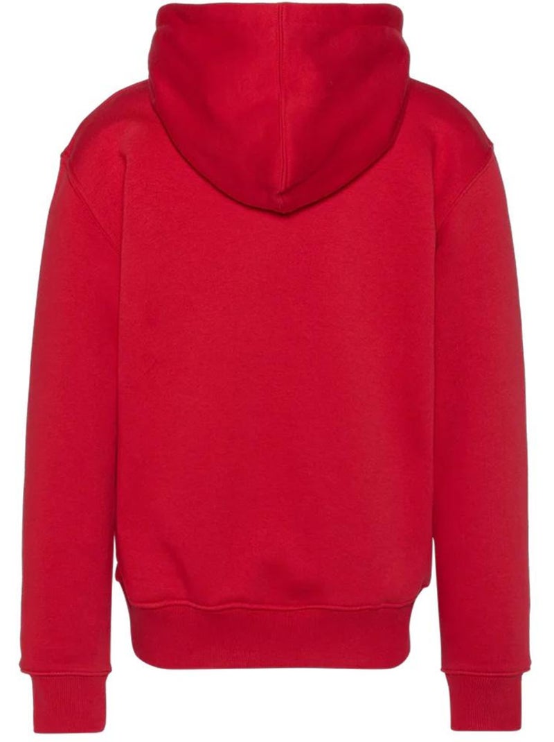 Sweat à Capuche Garçon Schott Schott Rouge - Kiabi