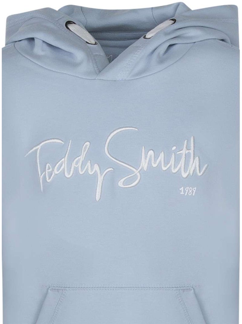 Sweat à Capuche Garçon Teddy Smith Bleu ciel - Kiabi