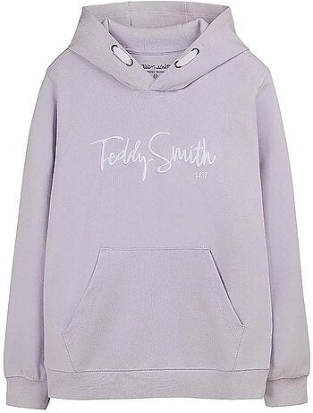 Sweat à capuche garçon teddy smith