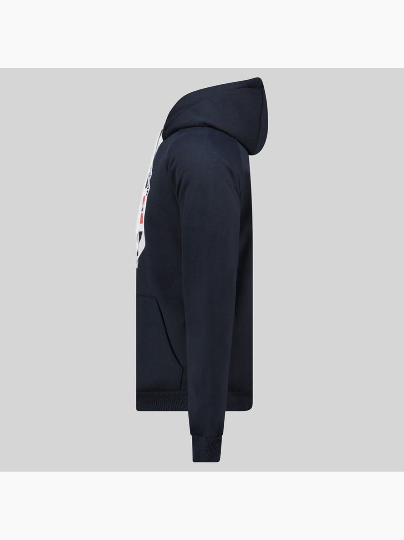 Sweat à capuche garis – geographical norway Bleu marine - Kiabi