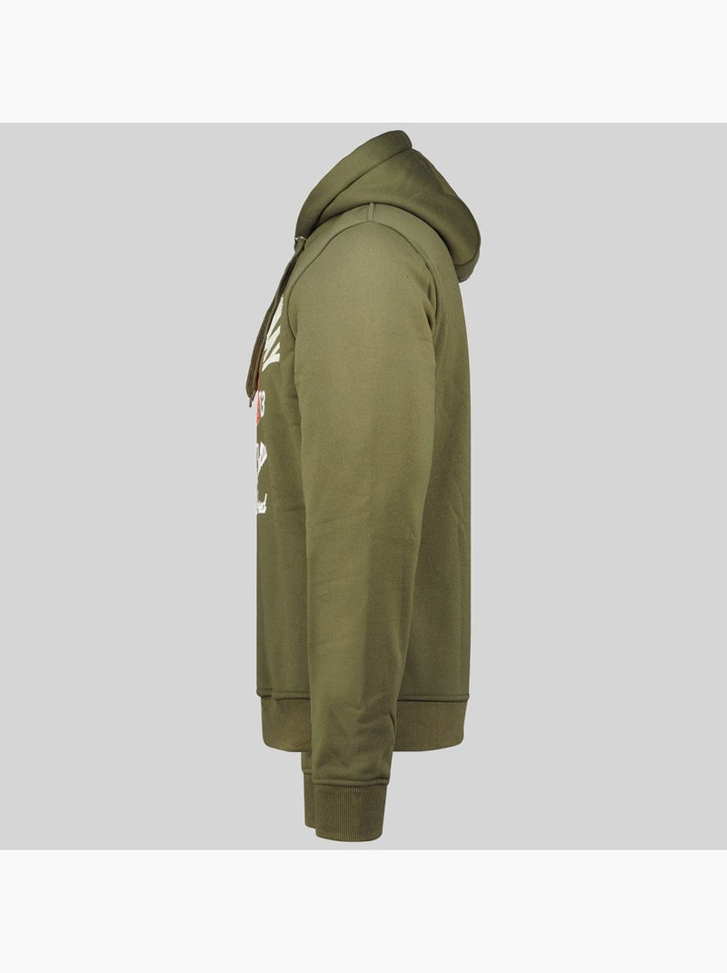 Sweat à capuche garlon – geographical norway Gris clair - Kiabi