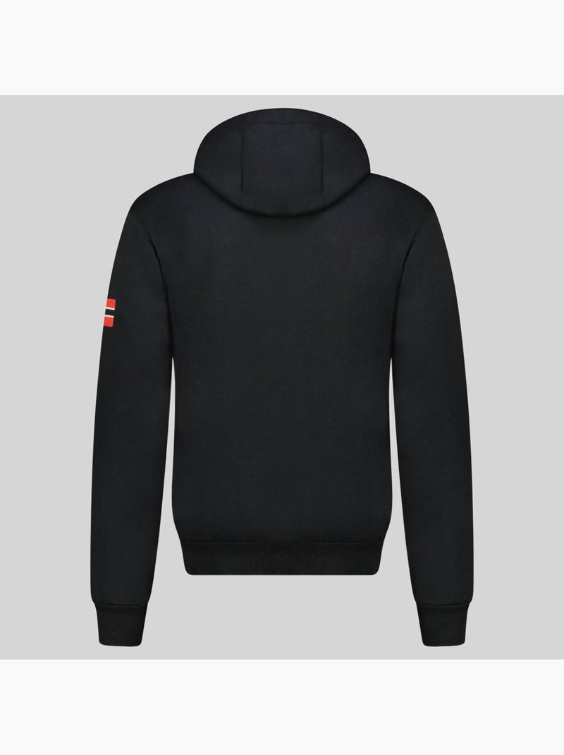 Sweat à capuche gasper – geographical norway Noir - Kiabi