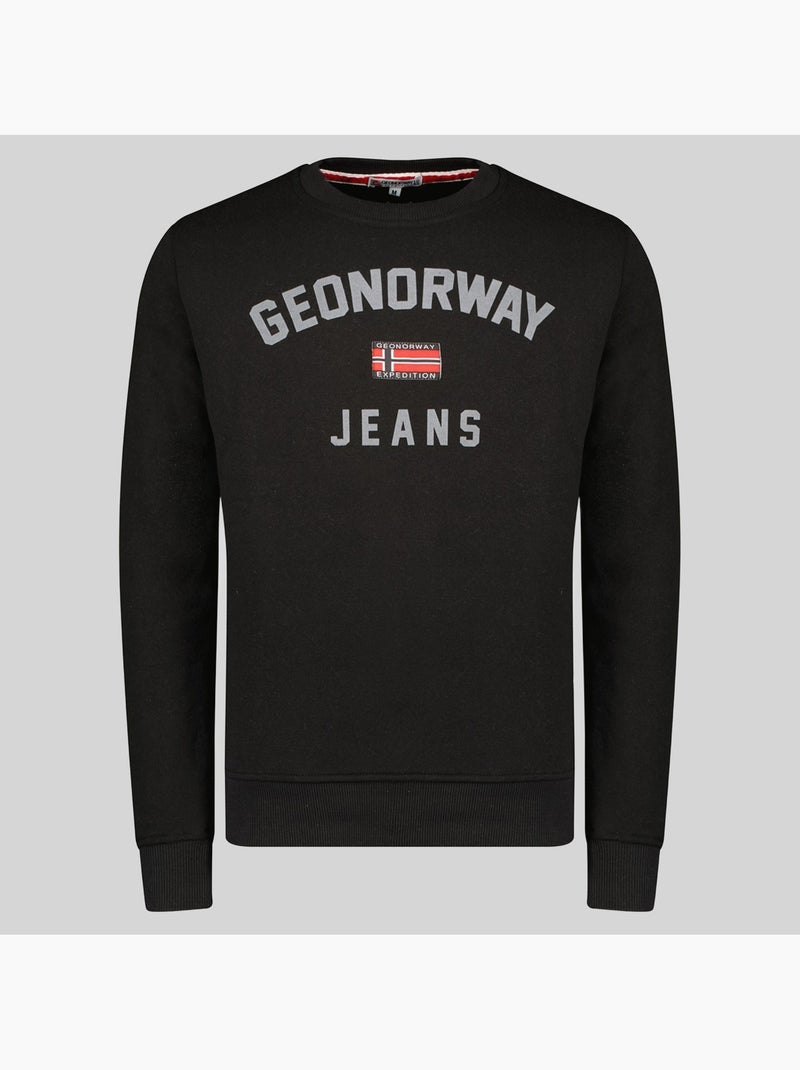 Sweat à capuche gassier – geographical norway Noir - Kiabi