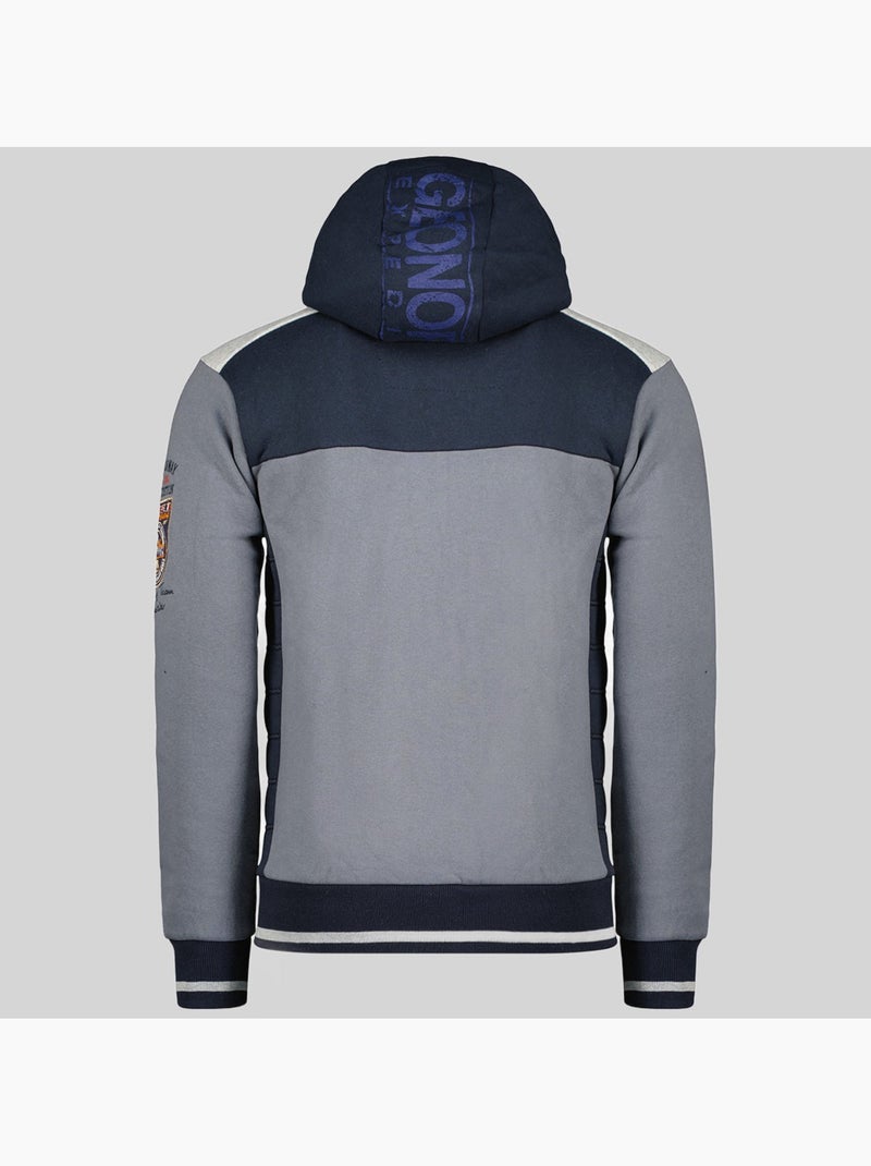 Sweat à capuche geday – geographical norway Gris foncé - Kiabi