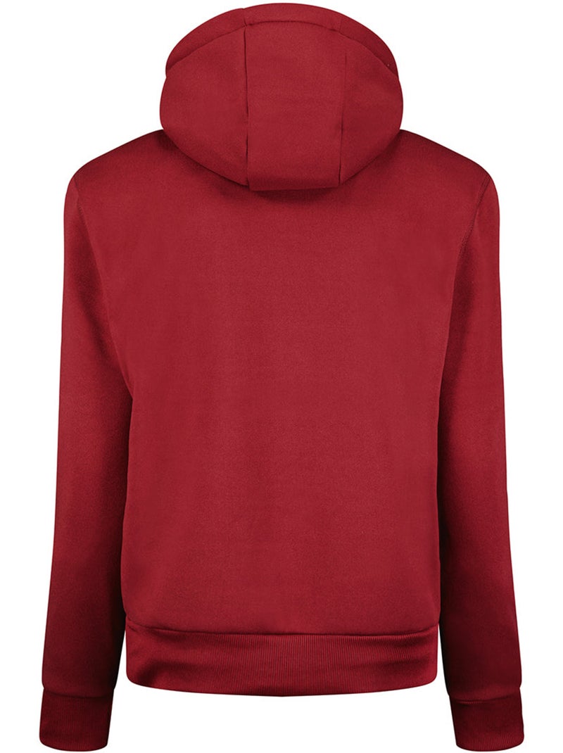 Sweat à capuche genifeak – canadian peak Bordeaux - Kiabi