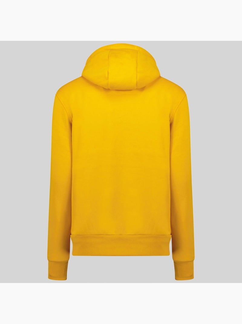 Sweat à capuche genifer – geographical norway Jaune moutarde - Kiabi
