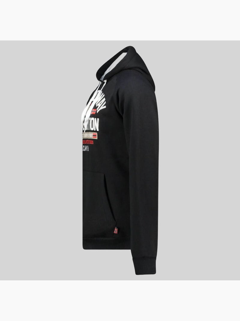 Sweat à capuche germanito – geographical norway Noir - Kiabi