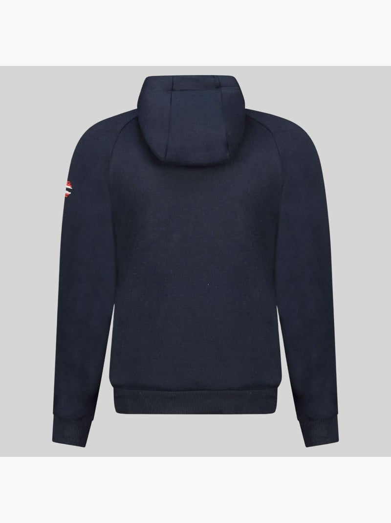 Sweat à capuche gexpe – geographical norway Bleu marine - Kiabi