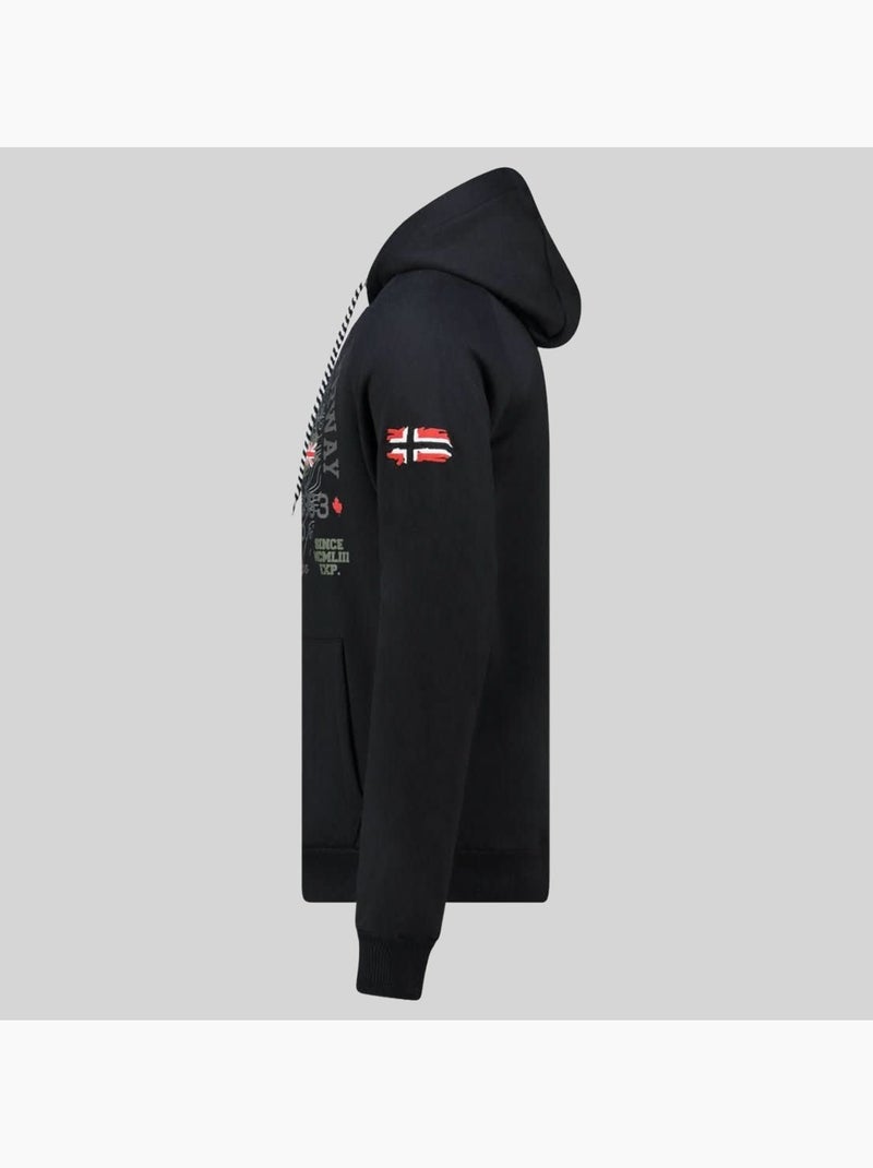 Sweat à capuche gexpe – geographical norway Bleu marine - Kiabi