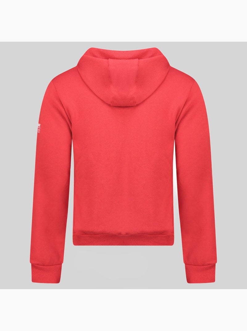 Sweat à capuche ghagen – geographical norway Rouge - Kiabi