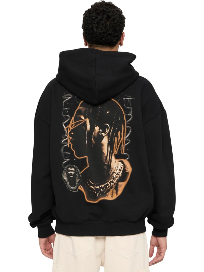 Sweat à capuche giza - mister tee Noir - Kiabi