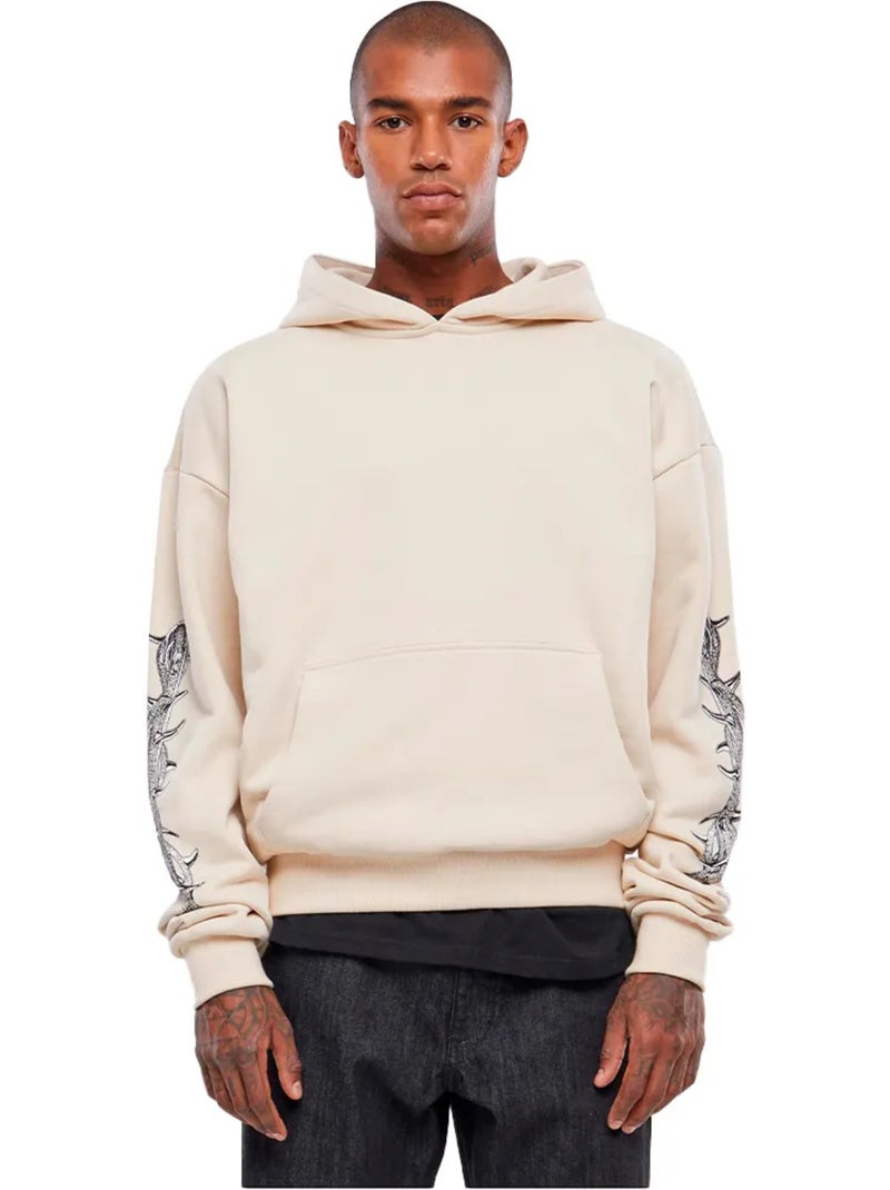 Sweat à capuche god loyalty love - mister tee Beige - Kiabi
