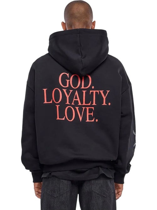 Sweat à capuche god loyalty love - mister tee - Kiabi