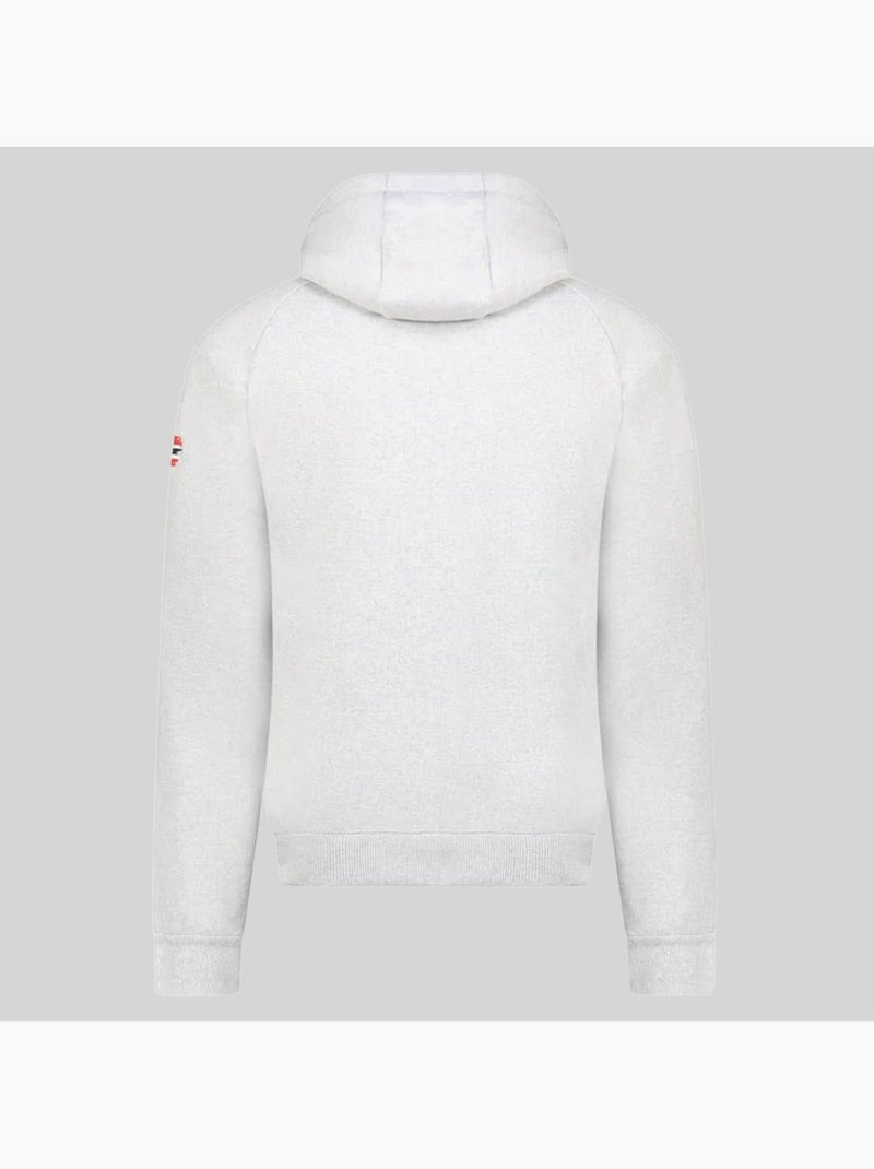 Sweat à capuche gofoten – geographical norway Gris clair - Kiabi