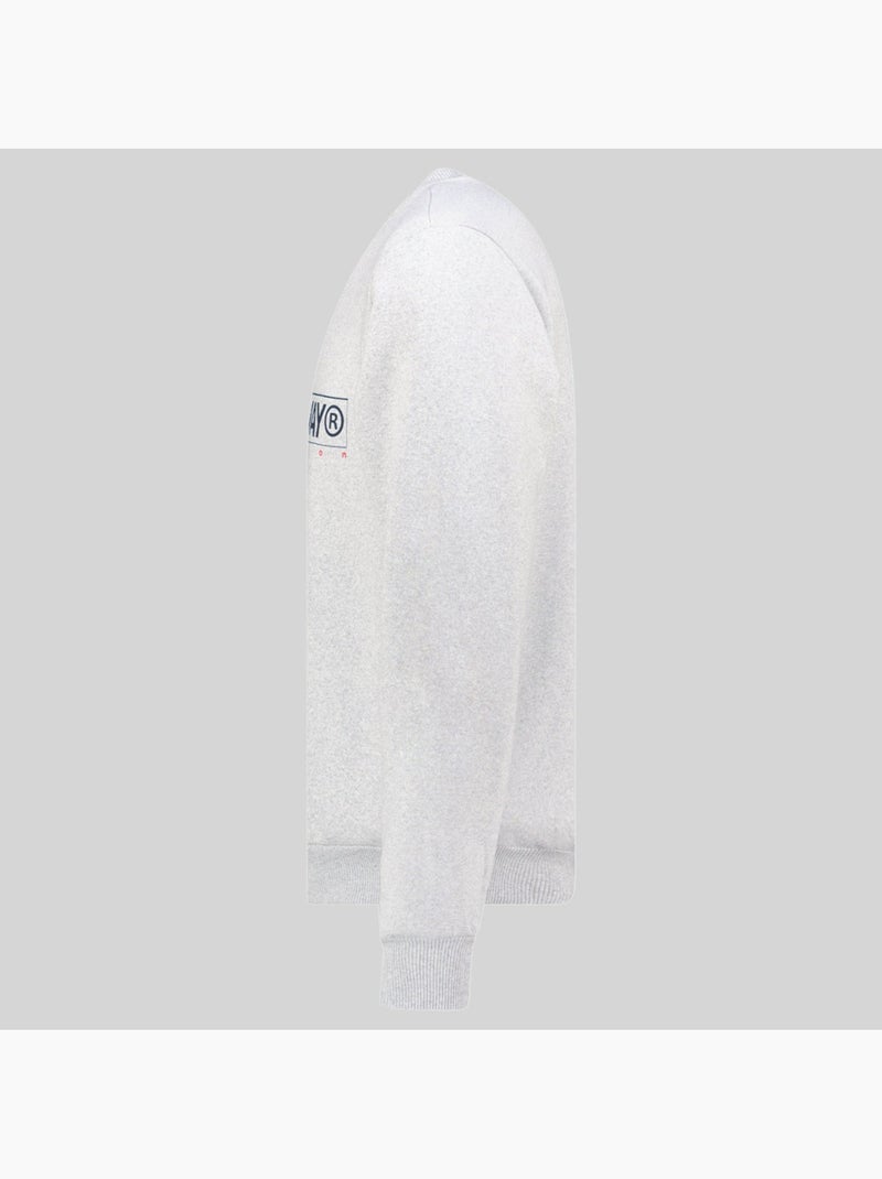 Sweat à capuche gotrun – geographical norway Gris clair - Kiabi