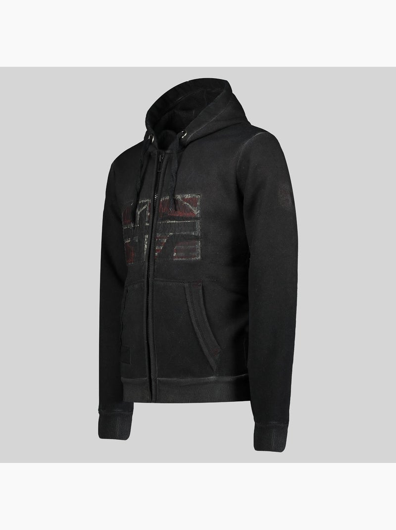 Sweat à capuche gotz – geographical norway Noir - Kiabi