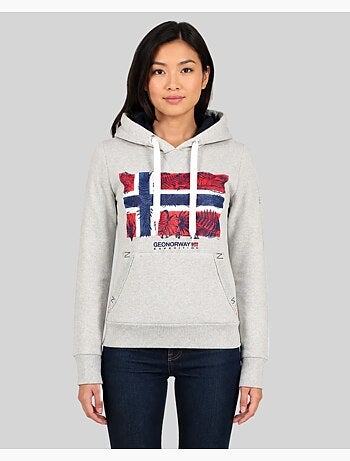 Sweat à capuche gpalm – geographical norway