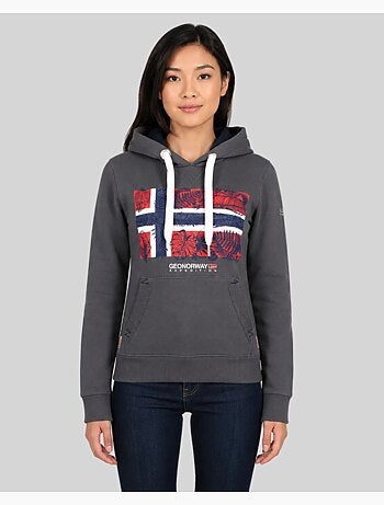 Sweat à capuche gpalm – geographical norway