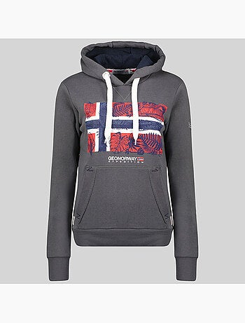 Sweat à capuche gpalm – geographical norway