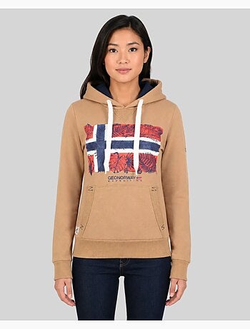 Sweat à capuche gpalm – geographical norway
