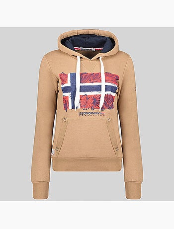 Sweat à capuche gpalm – geographical norway