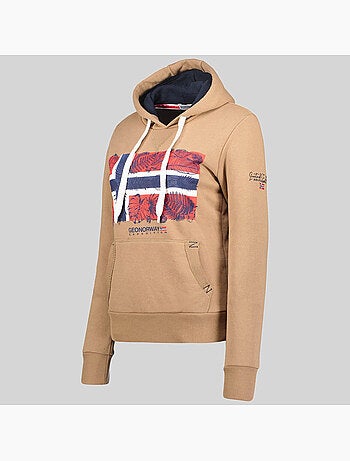 Sweat à capuche gpalm – geographical norway