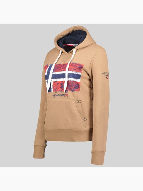 Sweat à capuche gpalm – geographical norway - Kiabi