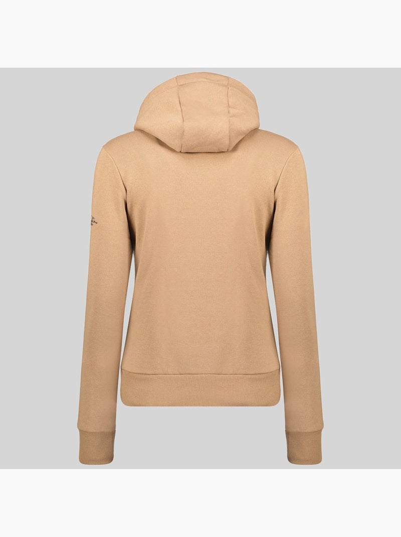 Sweat à capuche gpalm – geographical norway Taupe - Kiabi
