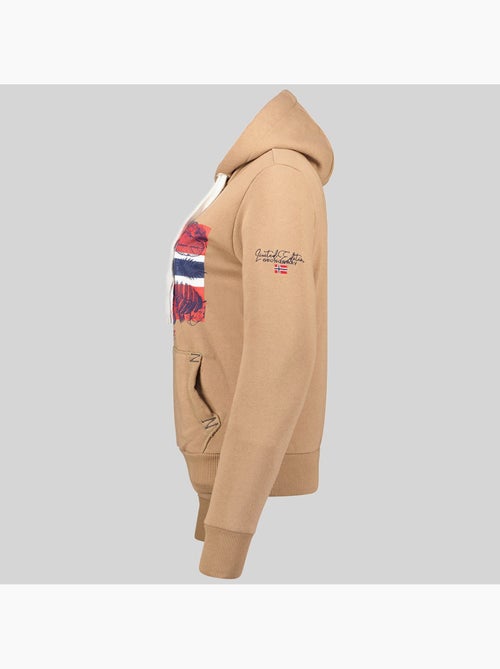 Sweat à capuche gpalm – geographical norway - Kiabi