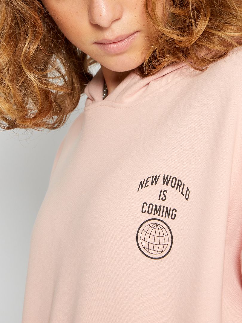 sweat asics fille beige