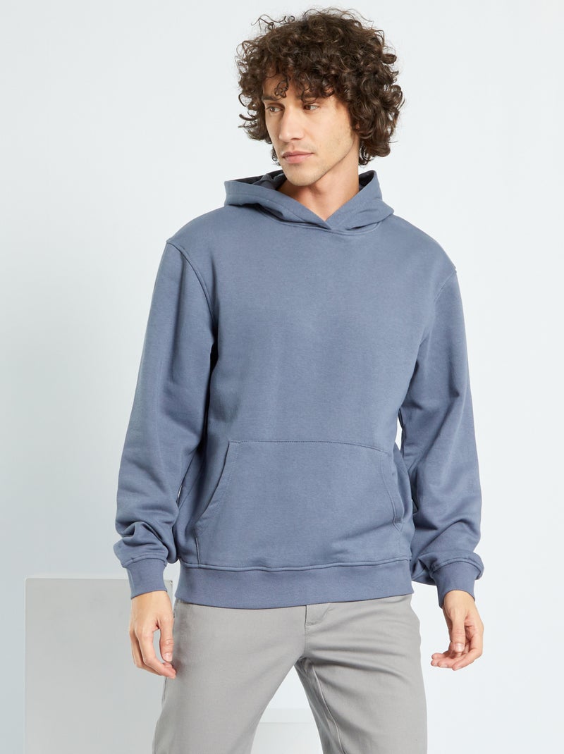Sweat à capuche Grisaille - Kiabi