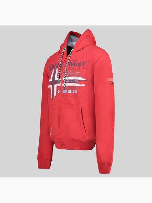 Sweat à capuche grusty – geographical norway - Kiabi Sweat à capuche grusty – geographical norway - Kiabi