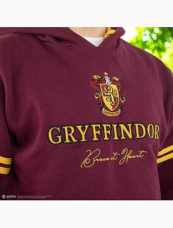 Sweat à capuche gryffondor - harry potter