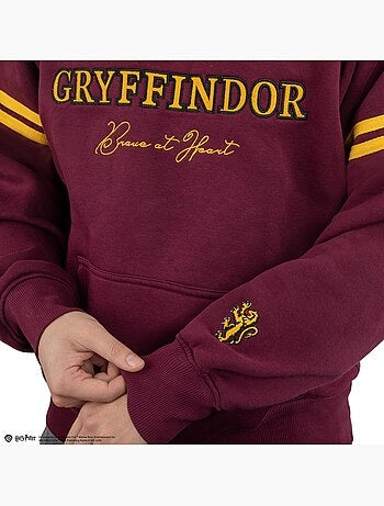 Sweat à capuche gryffondor - harry potter