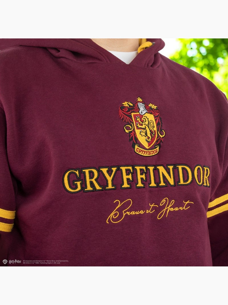 Sweat à capuche gryffondor - harry potter Rouge - Kiabi