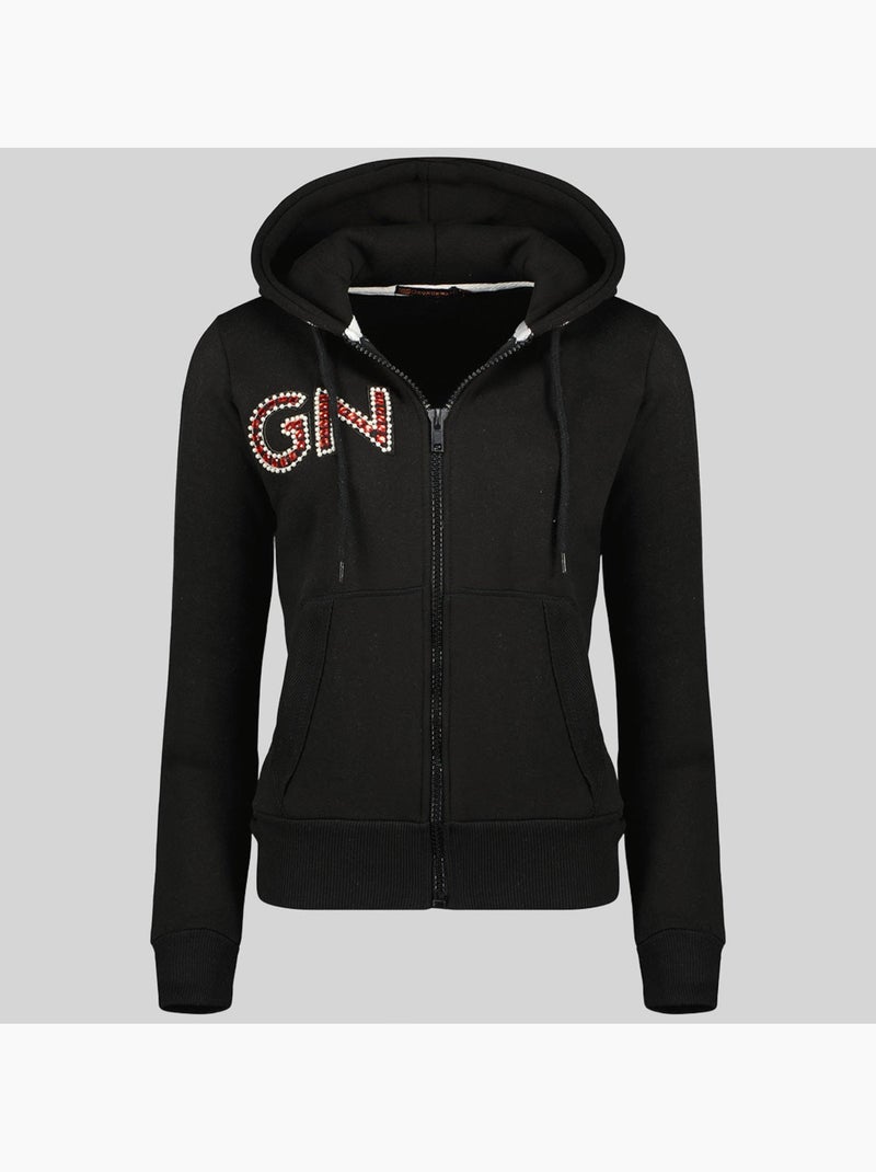 Sweat à capuche gudite – geographical norway Noir - Kiabi