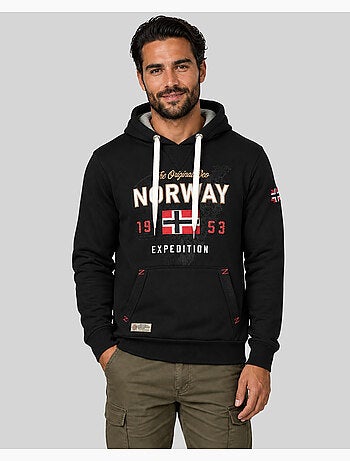 Sweat à capuche guitre – geographical norway