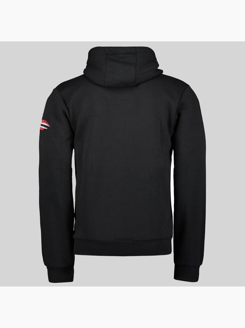 Sweat à capuche guitre – geographical norway Noir - Kiabi