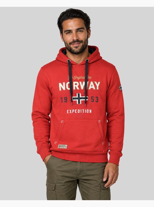 Sweat à capuche guitre – geographical norway - Kiabi