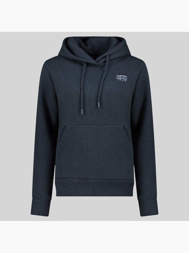 Sweat à capuche guni – geographical norway Bleu marine - Kiabi
