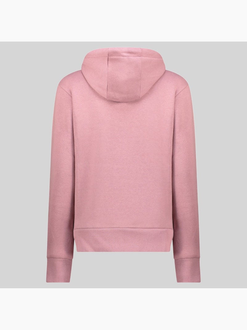 Sweat à capuche guni – geographical norway Rose poudré - Kiabi